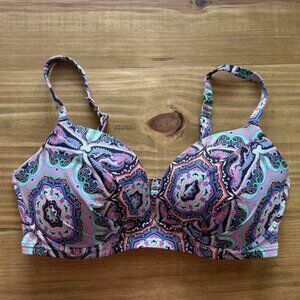 Victoria's Secret Women's 36D Wire Cup Bikini Adjustable Strap Swimsuit Top